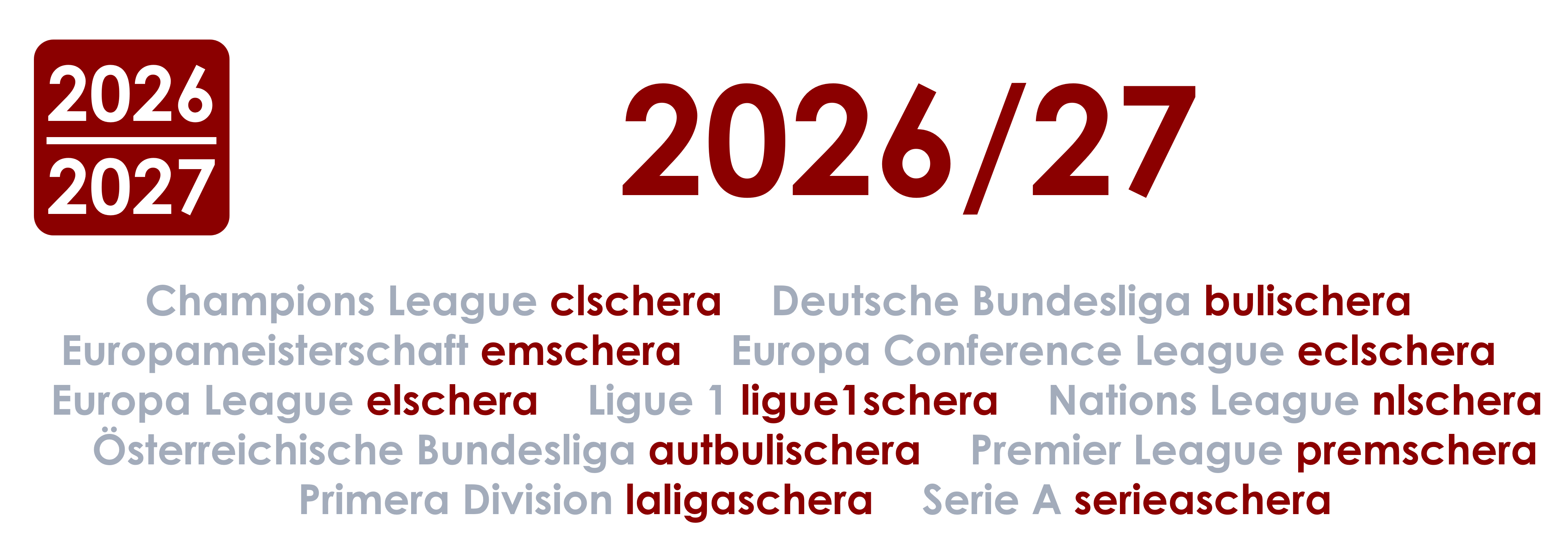 saisonstart 2026/27